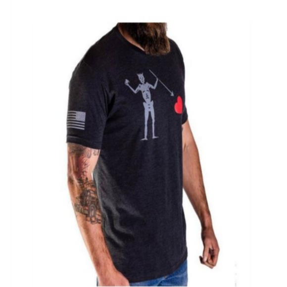 blackbeard flag t shirt